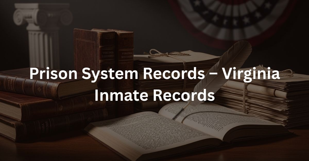 Prison System Records – Virginia Inmate Records