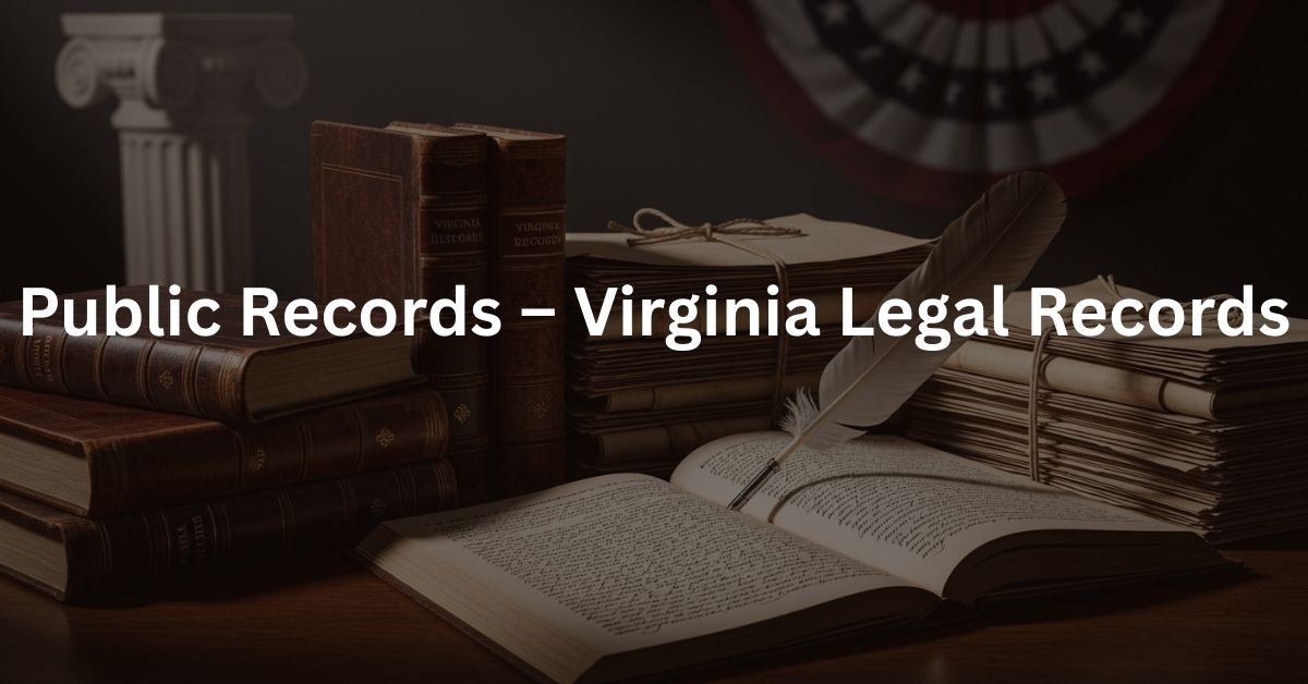 Public Records – Virginia Legal Records