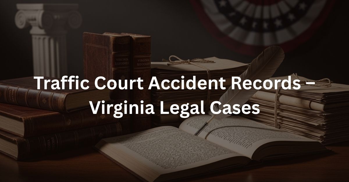 Traffic Court Accident Records – Virginia Legal Cases 1