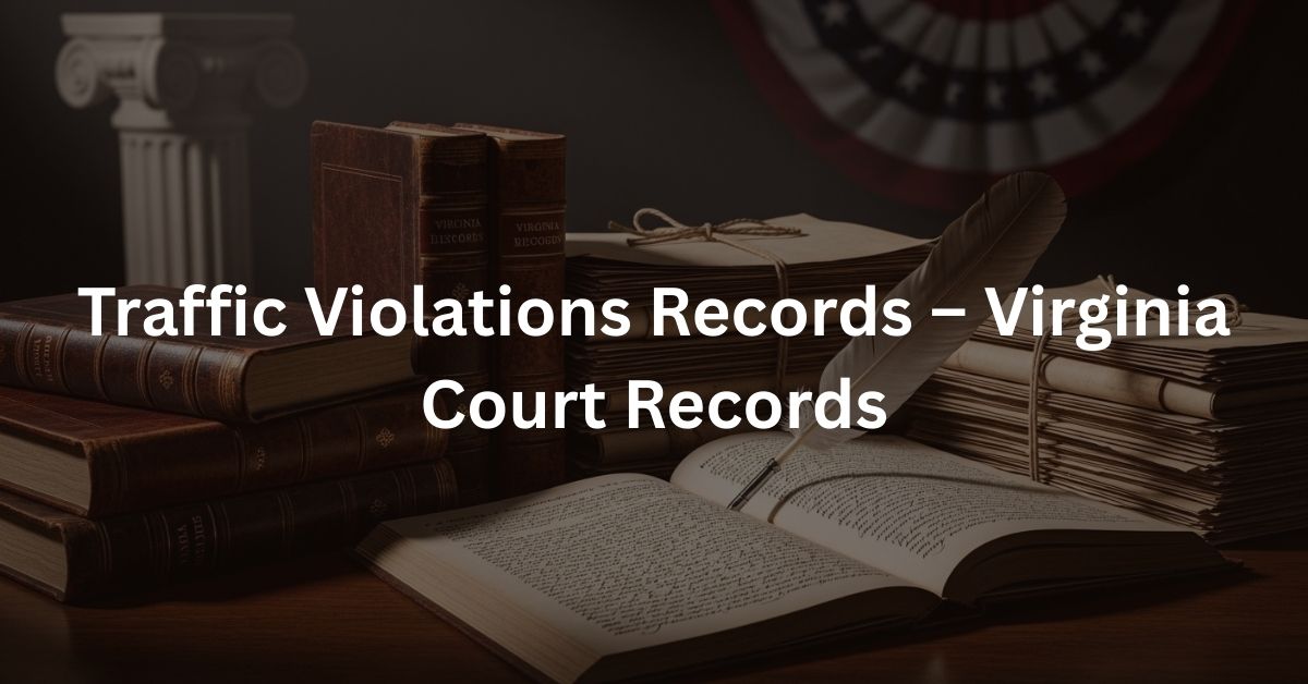 Traffic Violations Records – Virginia Court Records 1